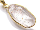 [Video][One of a kind] High Quality Lepidocrocite in Quartz AAA- Pendant 18KGP NO.221