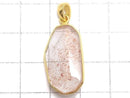 [Video][One of a kind] High Quality Lepidocrocite in Quartz AAA- Pendant 18KGP NO.222