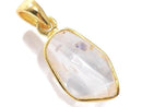 [Video][One of a kind] Fluorite in Quartz Pendant 18KGP NO.104