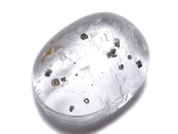 [Video][One of a kind] Pyrite in Quartz Loose stone 1pc NO.73