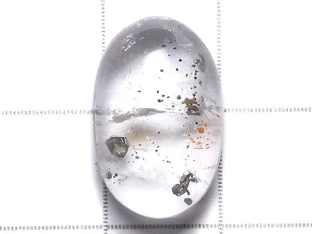 [Video][One of a kind] Pyrite in Quartz Loose stone 1pc NO.77