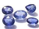 [Video][One of a kind] High Quality Blue Sapphire AAA Loose stone Faceted 5pcs Set NO.5