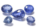 [Video][One of a kind] High Quality Blue Sapphire AAA Loose stone Faceted 5pcs Set NO.11