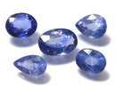 [Video][One of a kind] High Quality Blue Sapphire AAA Loose stone Faceted 5pcs Set NO.12
