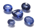 [Video][One of a kind] High Quality Blue Sapphire AAA Loose stone Faceted 5pcs Set NO.16