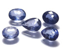 [Video][One of a kind] High Quality Blue Sapphire AAA Loose stone Faceted 5pcs Set NO.17