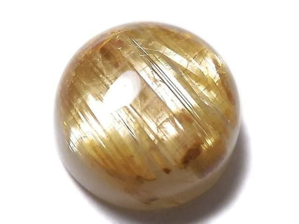 [Video][One of a kind] High Quality Rutilated Quartz AAA Cabochon 1pc NO.106