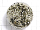 [Video][One of a kind] Golden Pyrite Sphere, Round 49mm 1pc NO.4