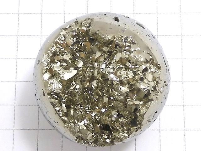 [Video][One of a kind] Golden Pyrite Sphere, Round 50mm 1pc NO.8