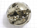[Video][One of a kind] Golden Pyrite Sphere, Round 58mm 1pc NO.18