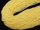 Yellow Jade Round 3mm 1strand beads (aprx.15inch/38cm)