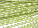 [Video]Peridot AA+ Tube (Heishi) 2x2x1mm 1strand beads (aprx.15inch/37cm)