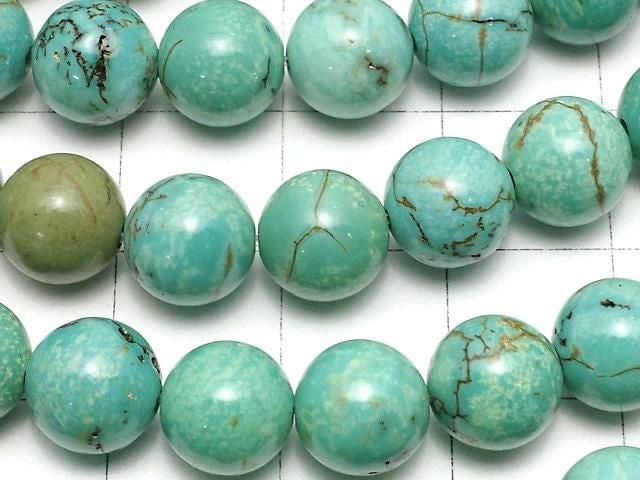 Magnesite Turquoise  Round 8mm 1strand beads (aprx.15inch/36cm)