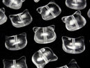 [Video] Crystal AA++ Cat Motif 10x12mm [Drilled Hole] 2pcs