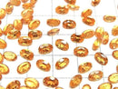 [Video]High Quality Spessartite Garnet AAA Oval Faceted 6x4mm 1pc