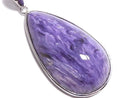 [Video][One of a kind] Charoite AAA Pendant Silver925 NO.6