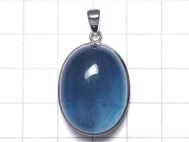 [Video][One of a kind] Aquamarine AA++ Pendant Silver925 NO.49