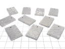 [Video] Meteorite (Altai meteorite) Rectangle 27x17mm 1pc