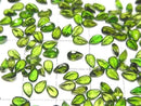 [Video]High Quality Chrome Diopside AAA- Loose stone Pear shape Faceted 5x3mm 3pcs
