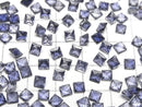 [Video]High Quality Iolite AAA- Loose stone Princess cut 4x4mm 5pcs