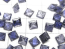 [Video]High Quality Iolite AAA- Loose stone Princess cut 5x5mm 3pcs