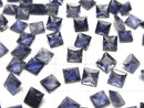 [Video]High Quality Iolite AAA- Loose stone Princess cut 5x5mm 3pcs