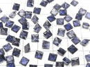 [Video]High Quality Iolite AAA- Loose stone Princess cut 5x5mm 3pcs