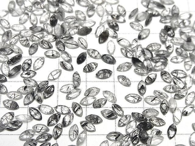 [Video]High Quality Tourmaline Quartz AAA- Loose stone Marquise Faceted 6x3mm 5pcs