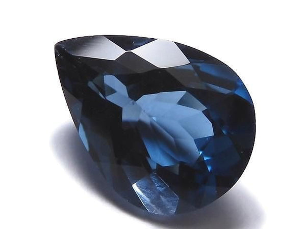 [Video][One of a kind] High Quality London Blue Topaz AAA Loose stone Faceted 1pc NO.158