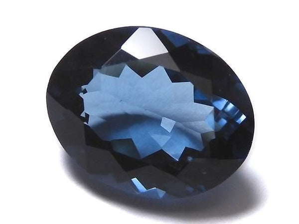 [Video][One of a kind] High Quality London Blue Topaz AAA Loose stone Faceted 1pc NO.159