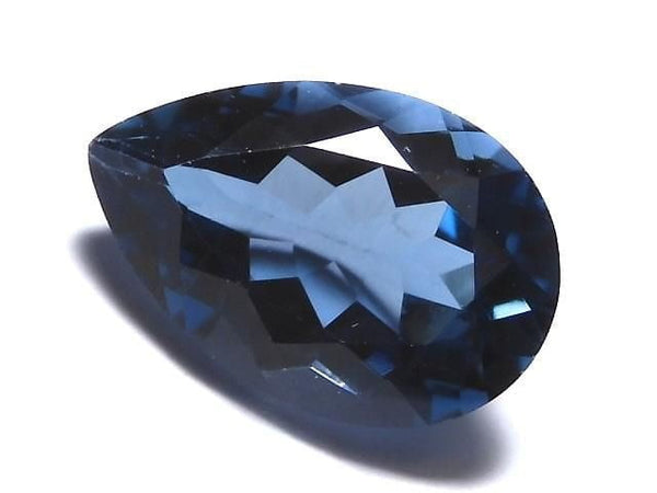 [Video][One of a kind] High Quality London Blue Topaz AAA Loose stone Faceted 1pc NO.163