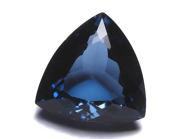 [Video][One of a kind] High Quality London Blue Topaz AAA Loose stone Faceted 1pc NO.164