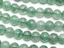 Green color Jade Round 6mm 1strand beads (aprx.14inch/35cm)