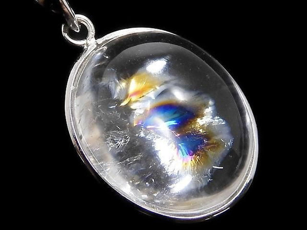 [Video][One of a kind] Iris Quartz AAA- Pendant Silver925 NO.95