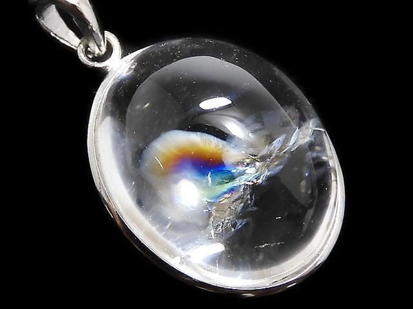 [Video][One of a kind] Iris Quartz AAA- Pendant Silver925 NO.96