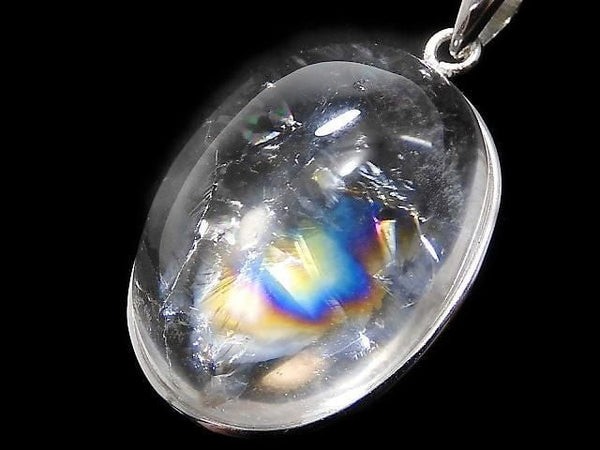 [Video][One of a kind] Iris Quartz AAA- Pendant Silver925 NO.98