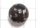 [Video][One of a kind] Kenya Sericho Pallasite Meteorite Sphere, Round 16mm 1pc NO.5