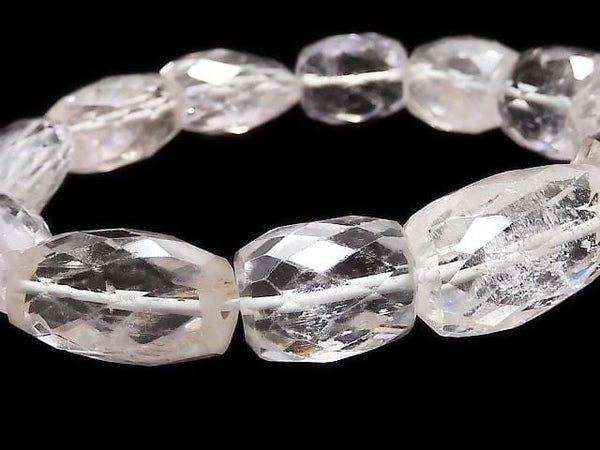[Video][One of a kind] High Quality Kunzite AAA Faceted Nugget Bracelet NO.1