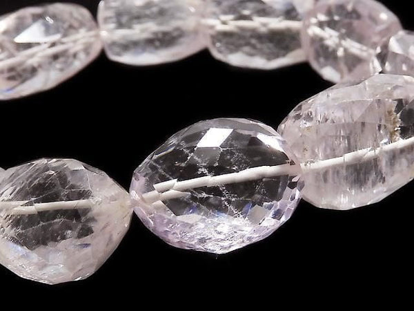 [Video][One of a kind] High Quality Kunzite AAA Faceted Nugget Bracelet NO.3