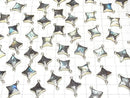 [Video] Labradorite Sparkle Star Charm Gold color [Both Side] 2pcs