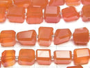 [Video] Carnelian AAA- Faceted Nugget 1strand beads (aprx.5inch/12cm)