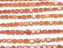 [Video] Carnelian AAA- Faceted Nugget 1strand beads (aprx.5inch/12cm)
