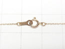 [Video][K10 Pink Gold] Cable Chain NO.1 0.85mm Necklace 1pc beads (approx. 16 inches/40 cm)