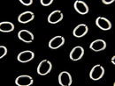 Silver925  Jump Ring (Oval ) [3mm][4mm][5mm] No coating  20pcs