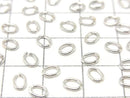 Silver925  Jump Ring (Oval ) [3mm][4mm][5mm] No coating  20pcs