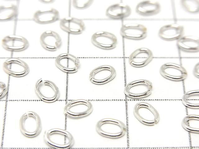 Silver925  Jump Ring (Oval ) [3mm][4mm][5mm] No coating  20pcs