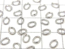 Silver925  Jump Ring (Oval ) [3mm][4mm][5mm] Rhodium Plated  20pcs