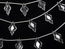 [Video]High Quality Crystal AAA Rhombus Shape Cut 1strand (5pcs)