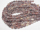 [Video] Dzi Bead (Houbin Tenju) Rice 12x8x8mm red brown 1strand beads (aprx.13inch/32cm)