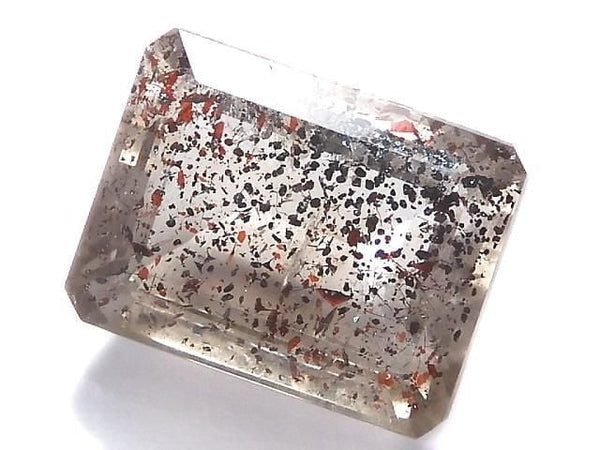 [Video][One of a kind] High Quality Elestial Quartz AA++ Loose stone Faceted 1pc NO.82